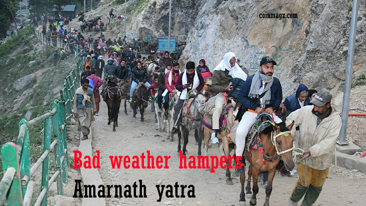 Heavy Rain hampers India's Amarnath Yatra