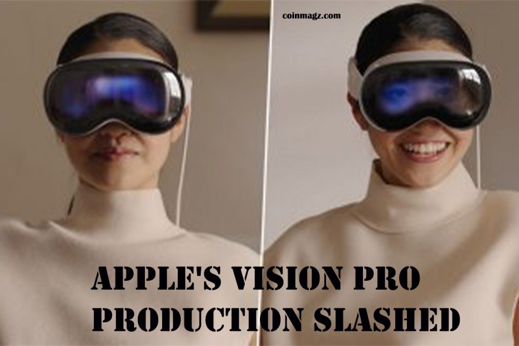 Apple's vision pro production slashed | Apple's latest update